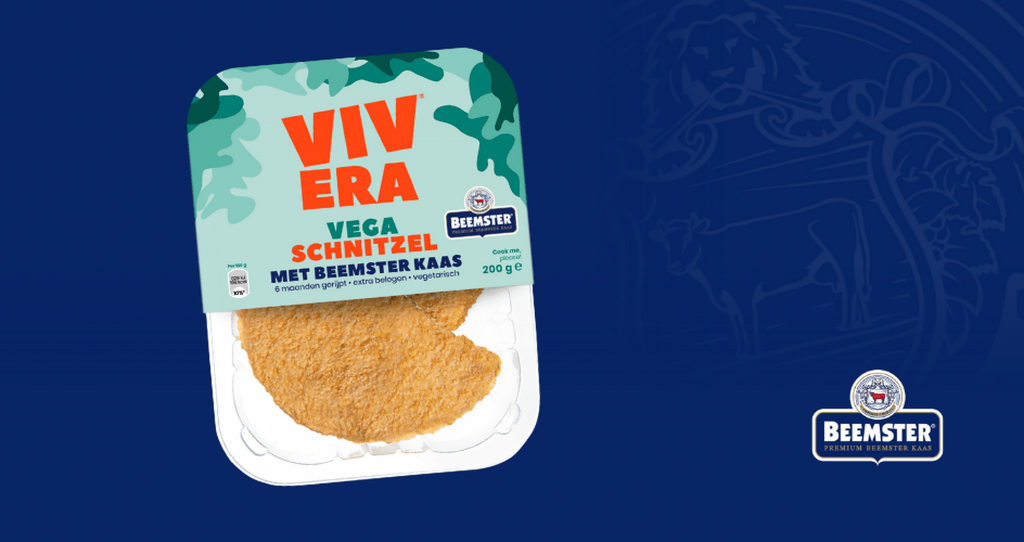 Nieuw: Vivera Vega Schnitzel Met Beemster Kaas - Beemster Foodservice